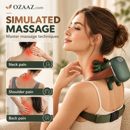 OZAAZ™ Bionic Shiatsu Massager | Neck, Shoulder & Leg Massager